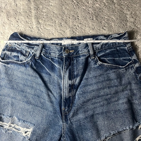 Kancan Signature High Waisted Straight Jeans Destroyed Size 32 - Picture 6 of 14